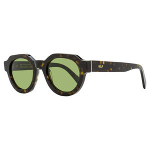 Retrosuperfuture Rounded Geometric Sunglasses Vostro 2X1 Havana 3627 51mm